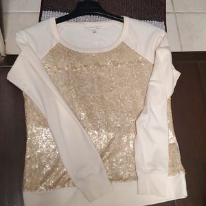 Sequin top M banana Republic